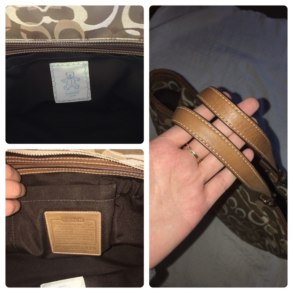 Make an offer ⚡️ COACH Logo Beige Baby Tote Bag - Picture 7 of 8
